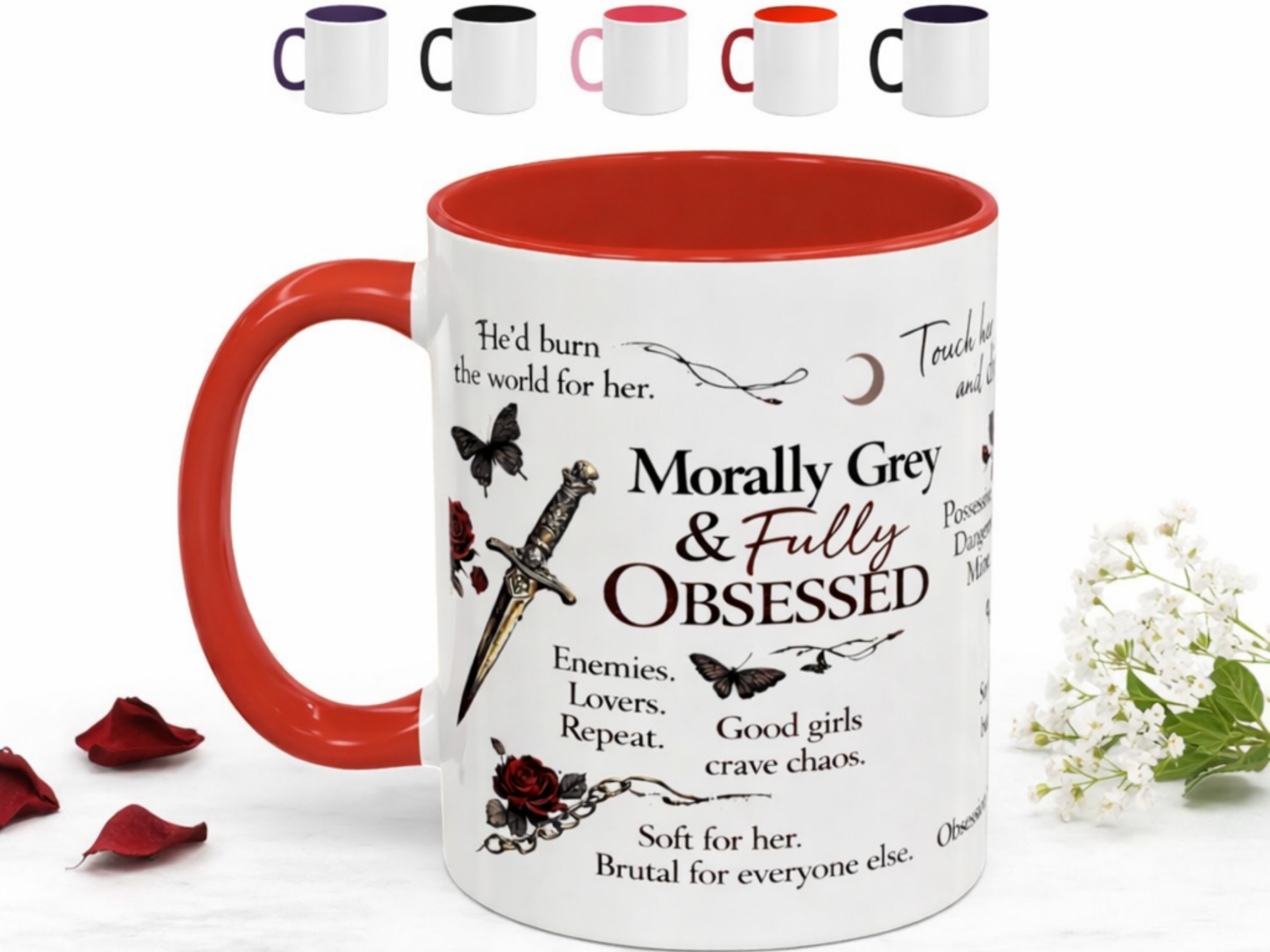Morally Grey & Fully Obsessed Mug