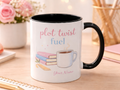 Personalized Book Lover Mug – Plot Twist Fuel