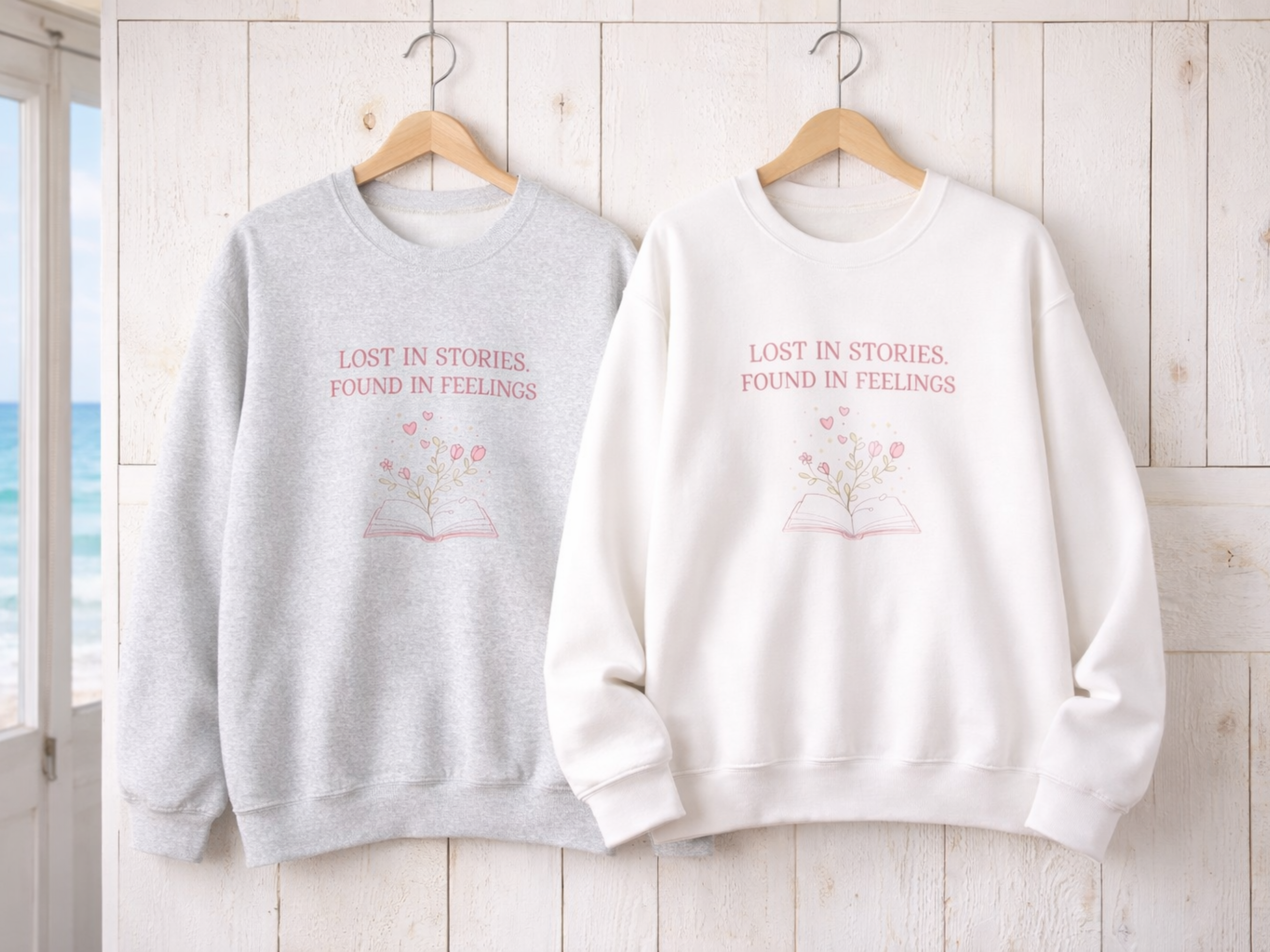 Lost in Stories Found in Feelings Crewneck
