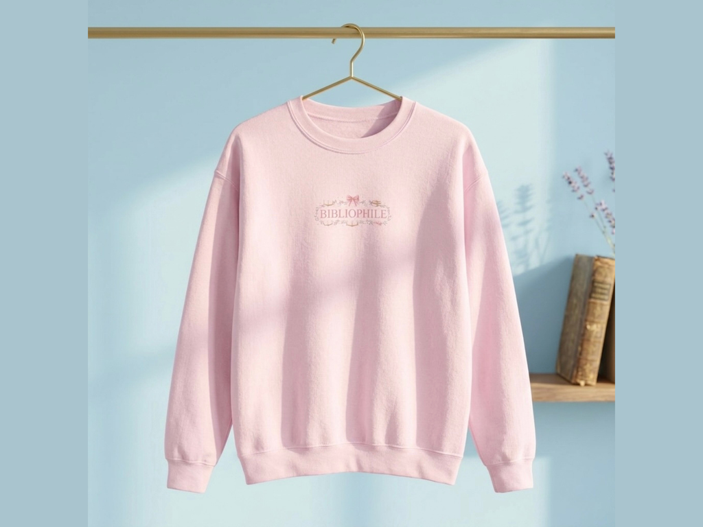 Bibliophile Aesthetic Crewneck