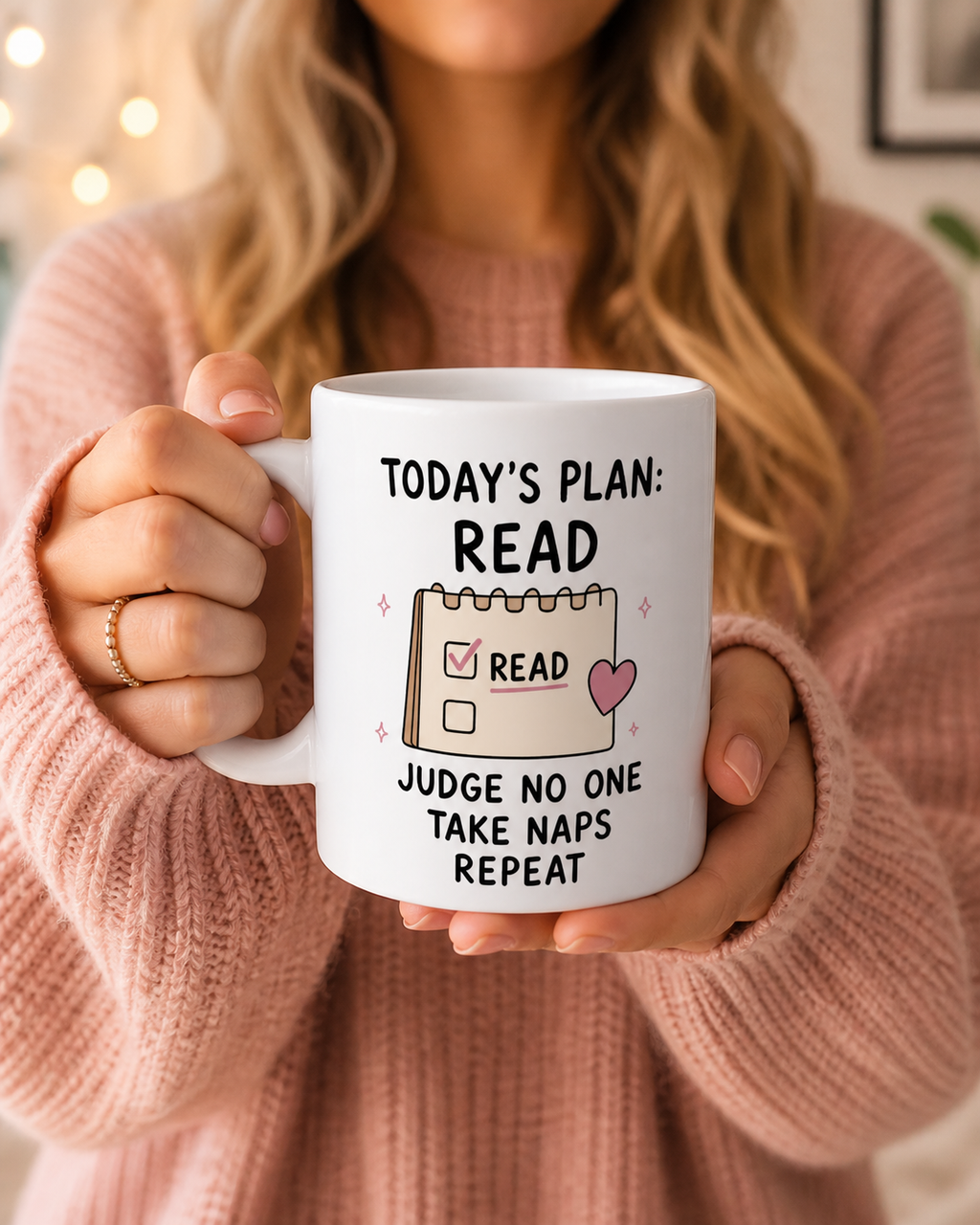 Today’s Plan Mug | Cozy Aesthetic Coffee Mug