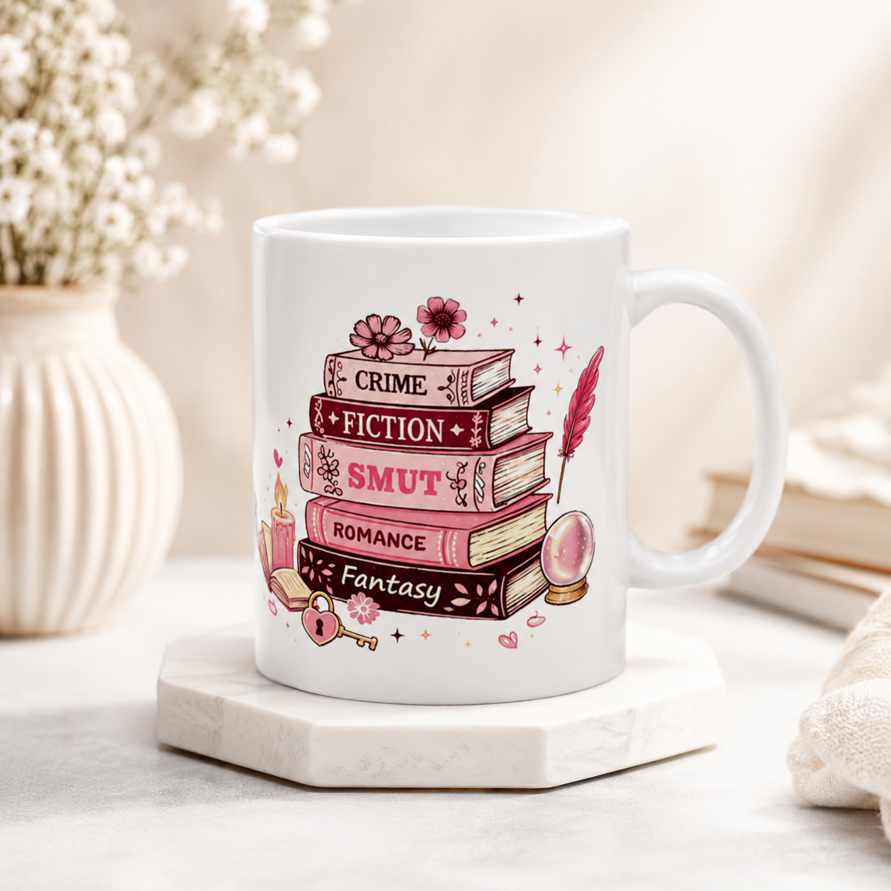 Book Lover Mug, Smut Reader Mug