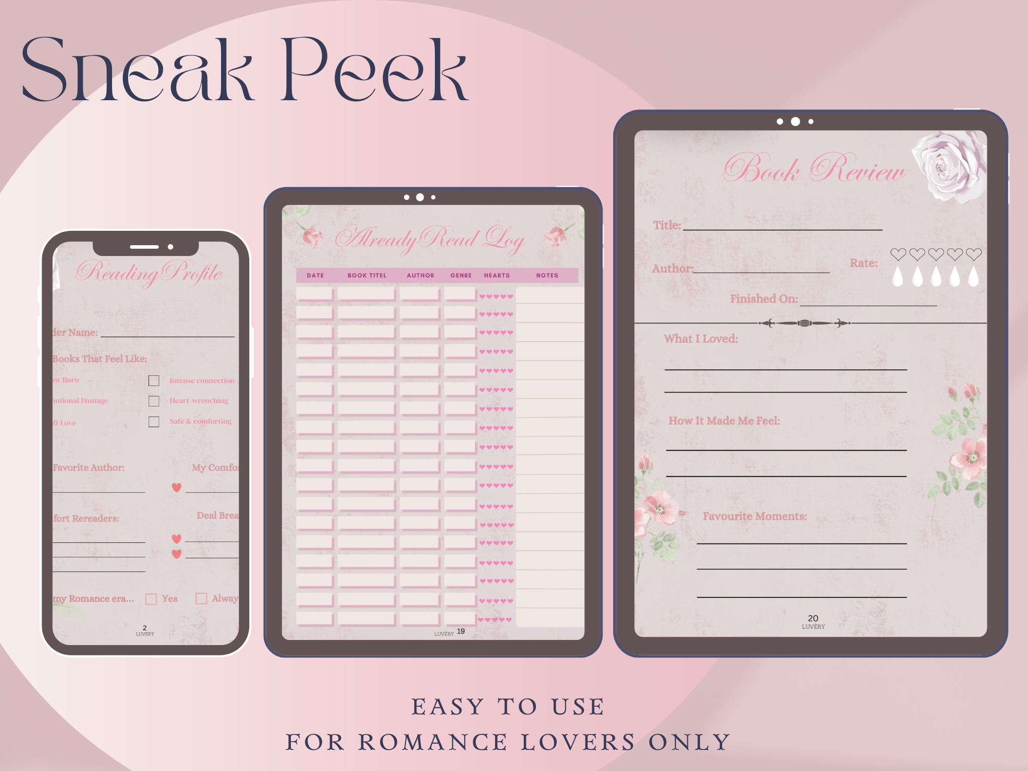 My Romance Reading Journal