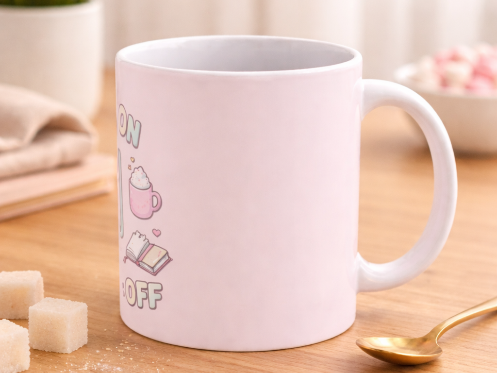 Book On World Off Mug