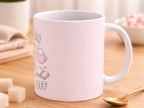 Book On World Off Mug