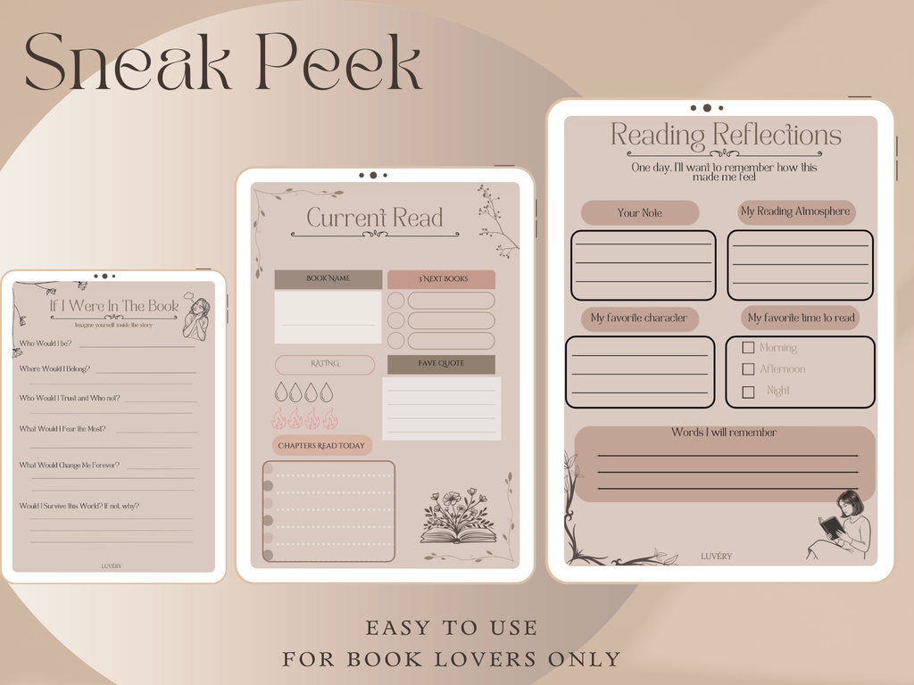 Cozy Book Journal 2026
