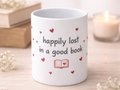 Happily Lost in a Good Book Mug – Cute Book Lover Gift
