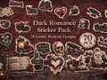 Dark Romance Sticker Pack