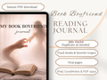 Book Boyfriend Journal Reading Planner for Book Lovers Track Your Fictional Crushes & Favorite Characters