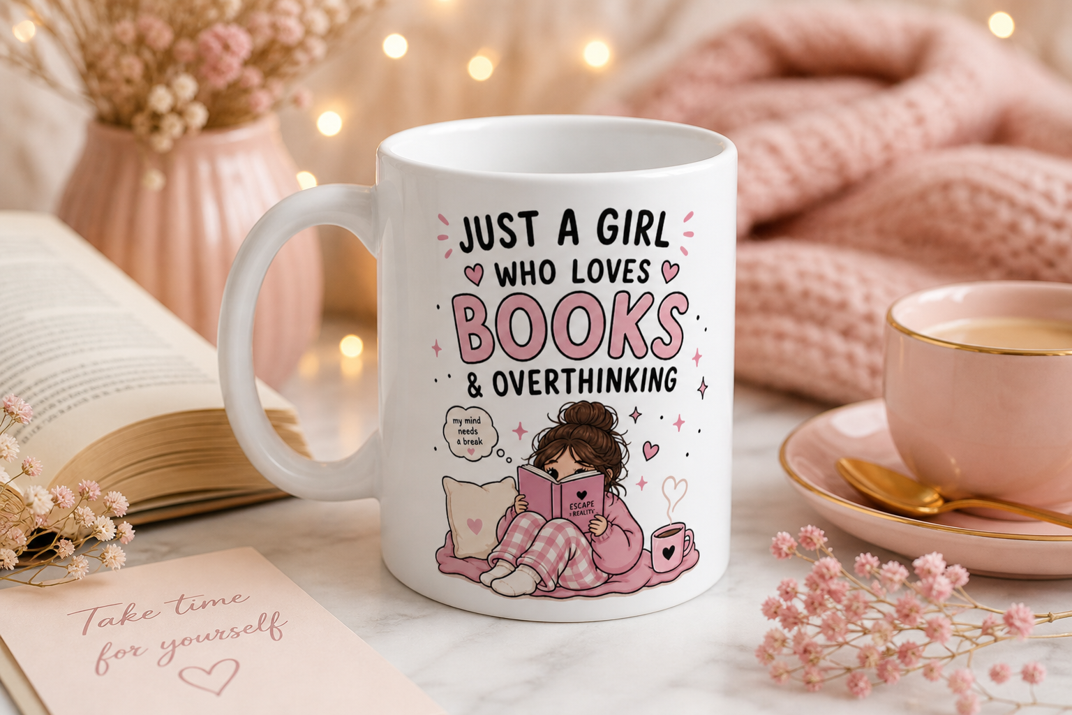 Just A Girl Who Loves Books Mug