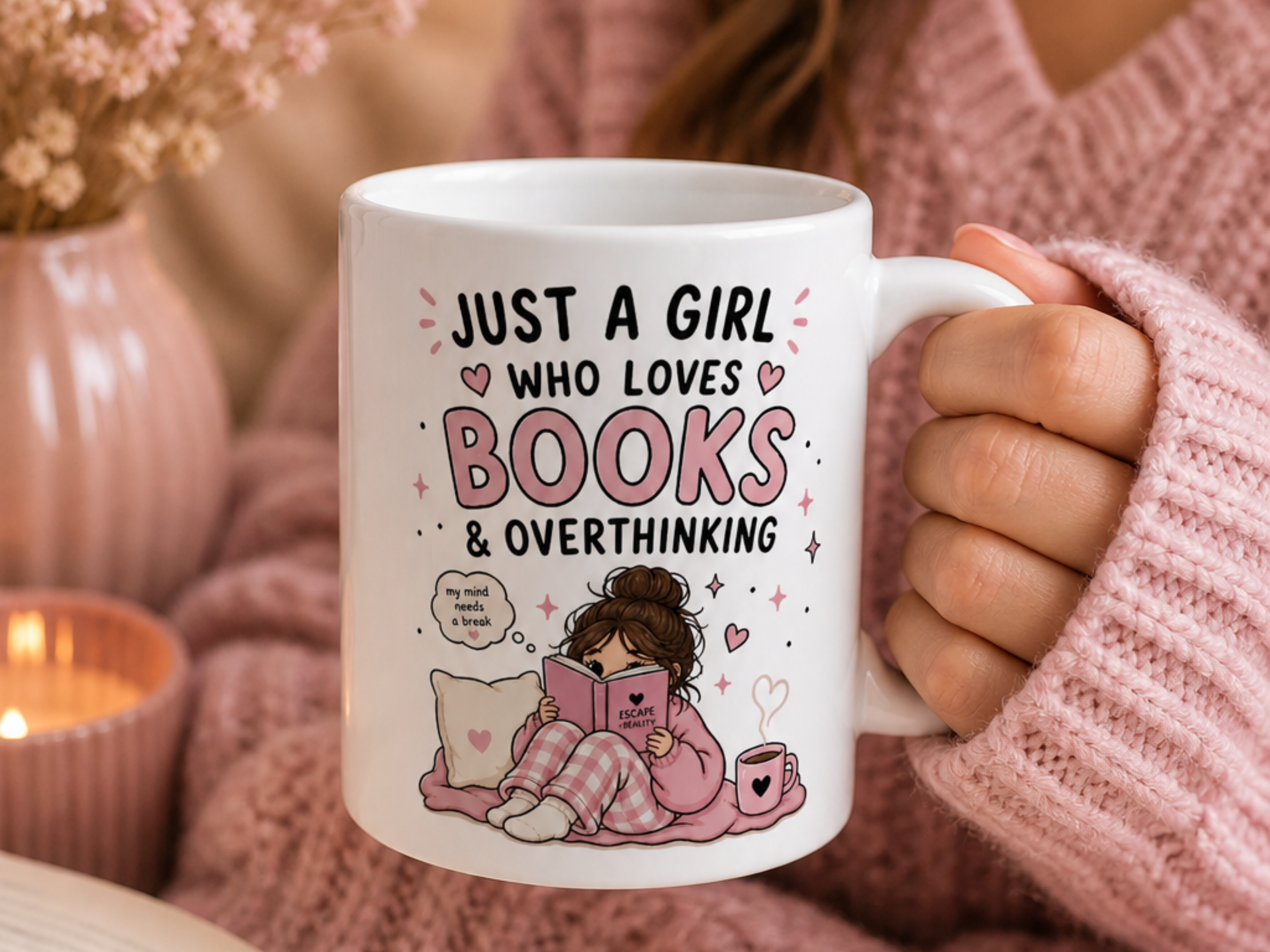 Just A Girl Who Loves Books Mug
