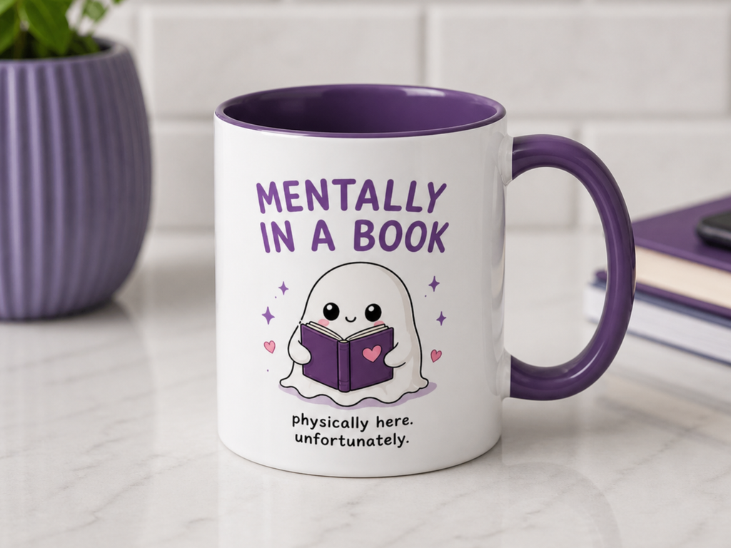 Mentally In A Book Mug