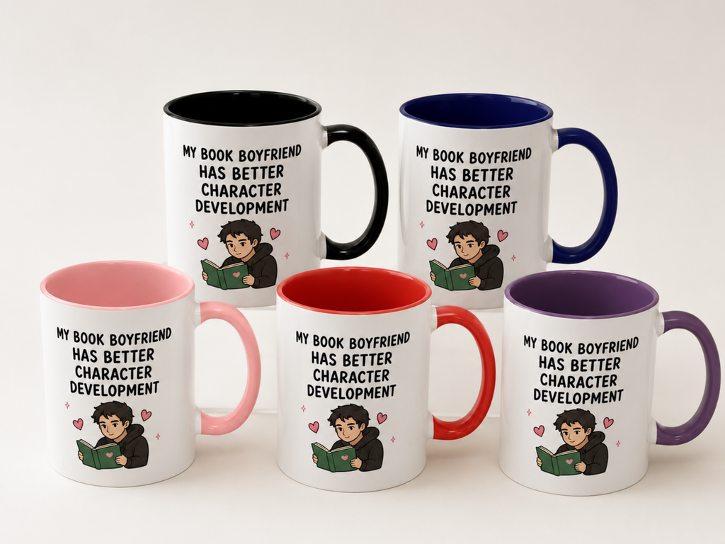Book Boyfriend Mug | Reader Gift