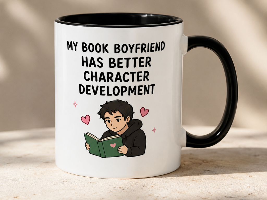 Book Boyfriend Mug | Reader Gift