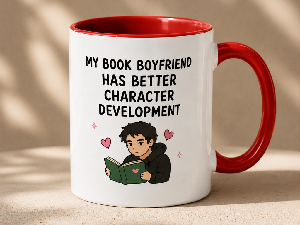 Book Boyfriend Mug | Reader Gift