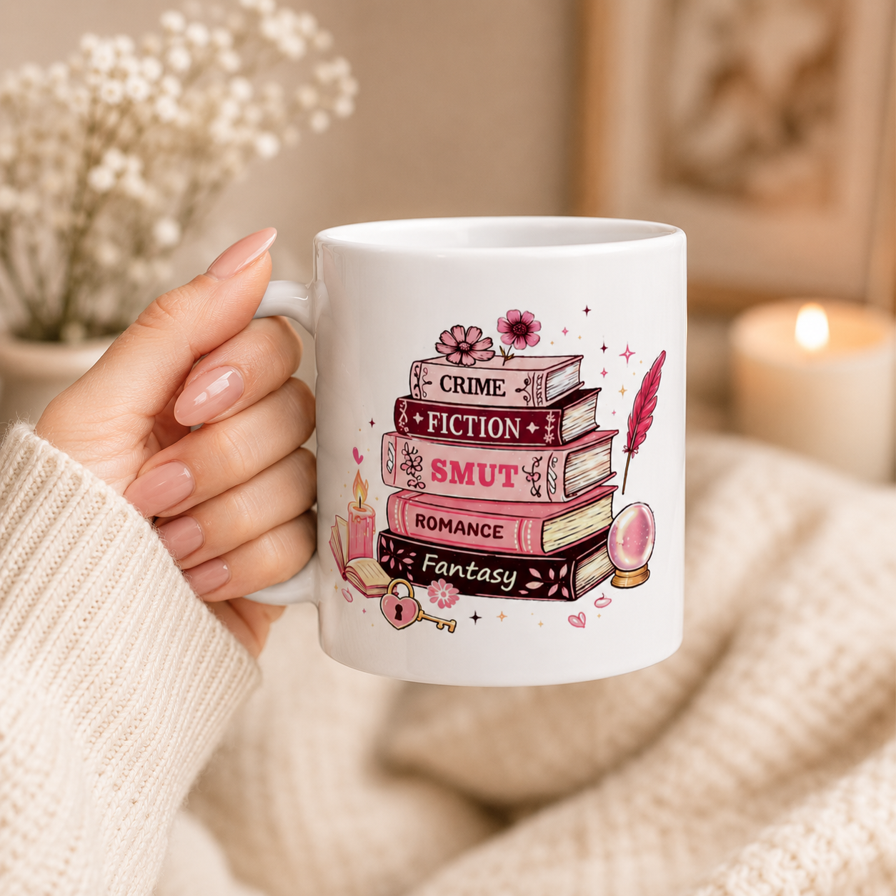 Book Lover Mug, Smut Reader Mug