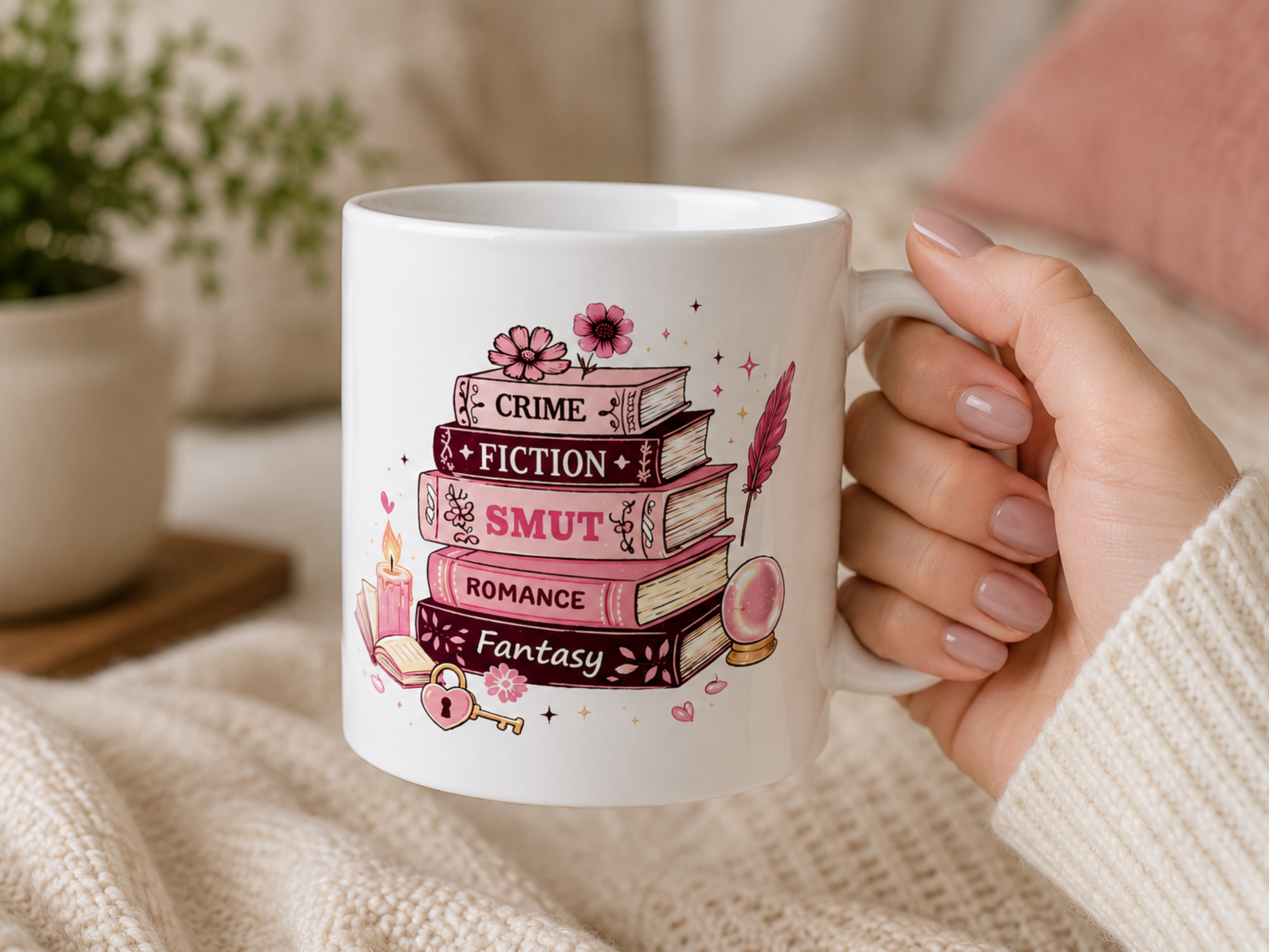 Book Lover Mug, Smut Reader Mug